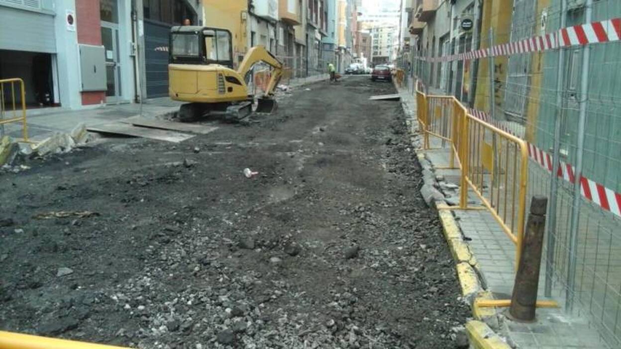 Arranca la peatonalización de ocho calles en el entorno de La Cícer