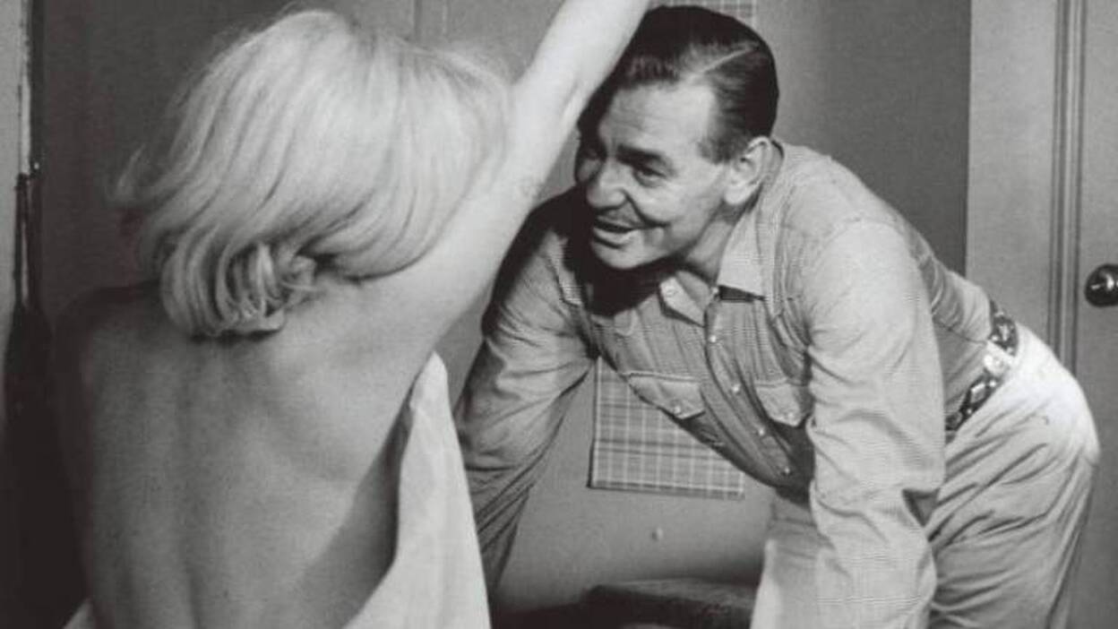 Imágenes de un desnudo de Marilyn Monroe en "Vidas rebeldes"