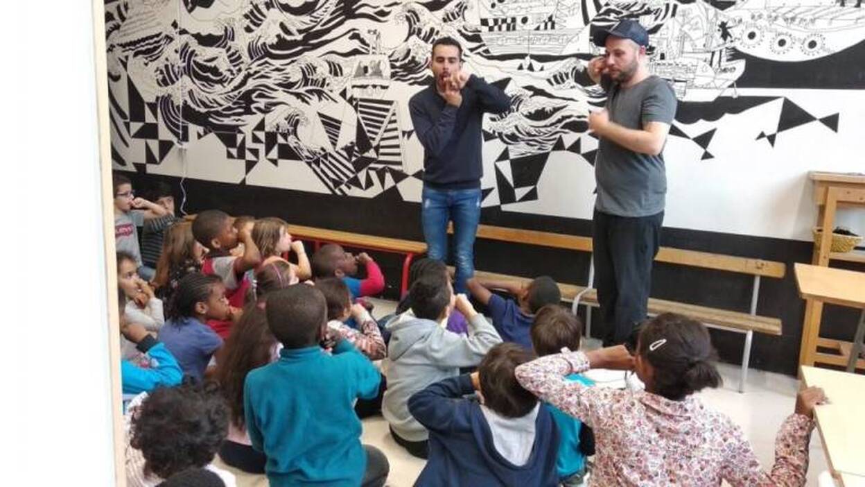 El Silbo Gomero llega a las aulas de París