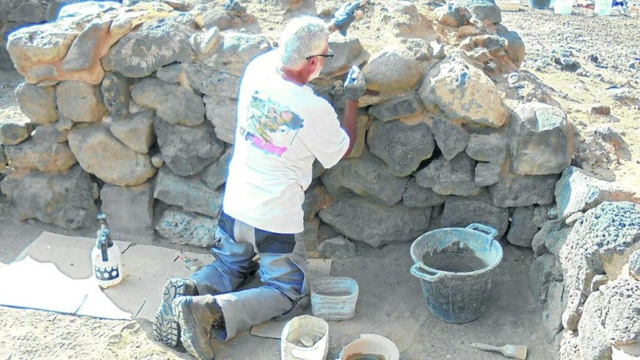 Nueva excavación en la ‘pescadería’ aborigen de La Garita