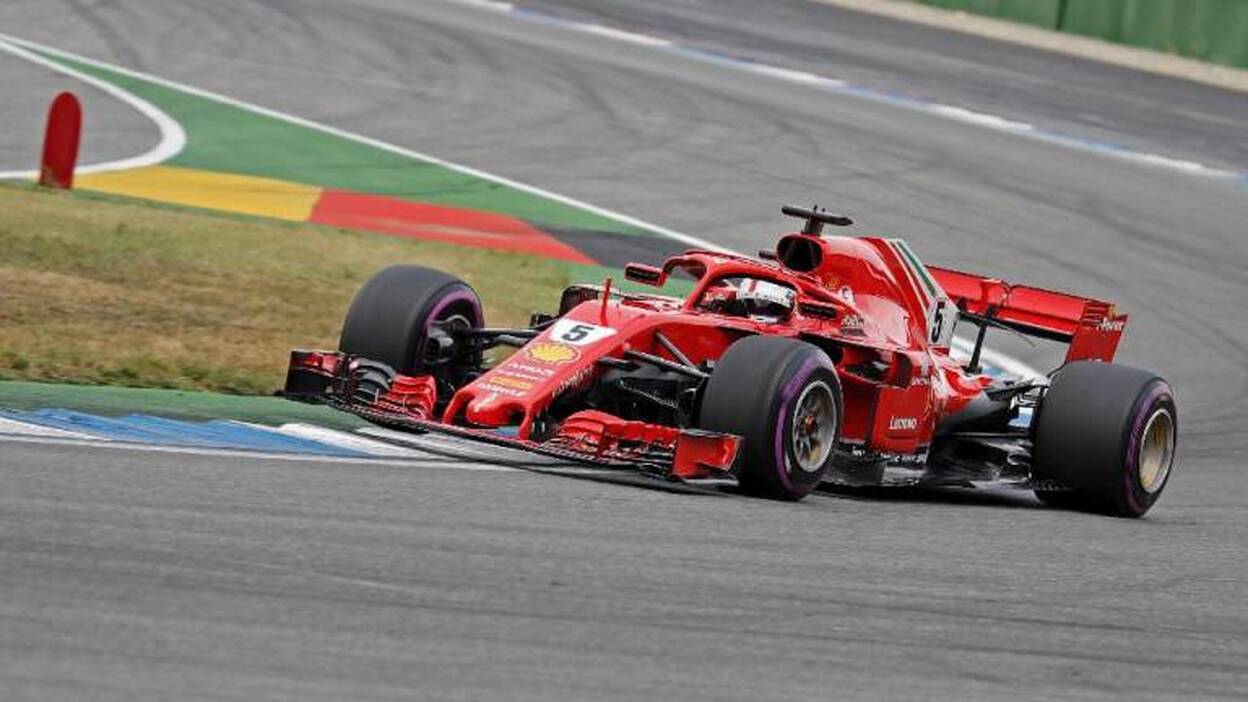 Vettel es el más rápido en los primeros entrenamientos del GP de Bélgica