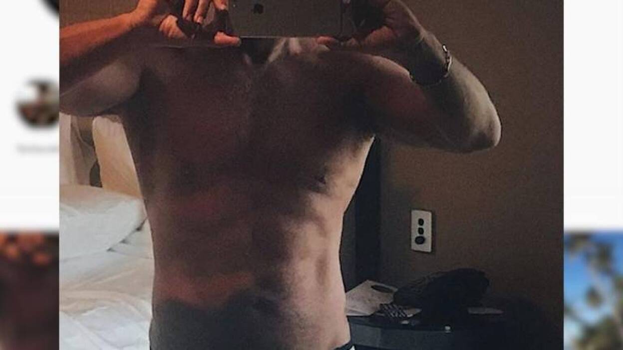 Jorge Javier presume de cuerpo