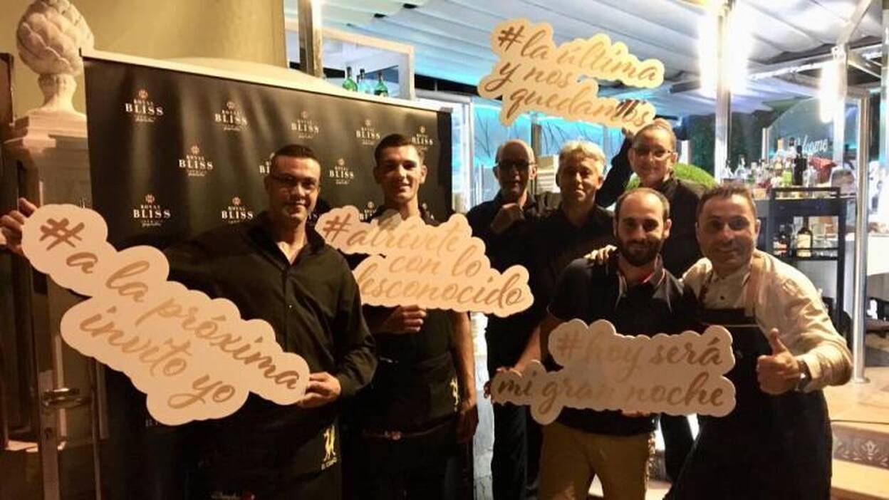 Cocktelería en el Restaurante El Poncho