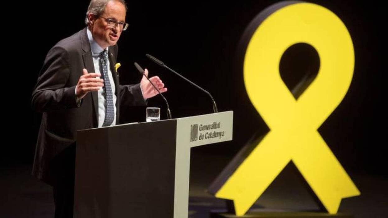 Quim Torra no aceptará sentencias condenatorias y proclama: "O libertad o libertad"