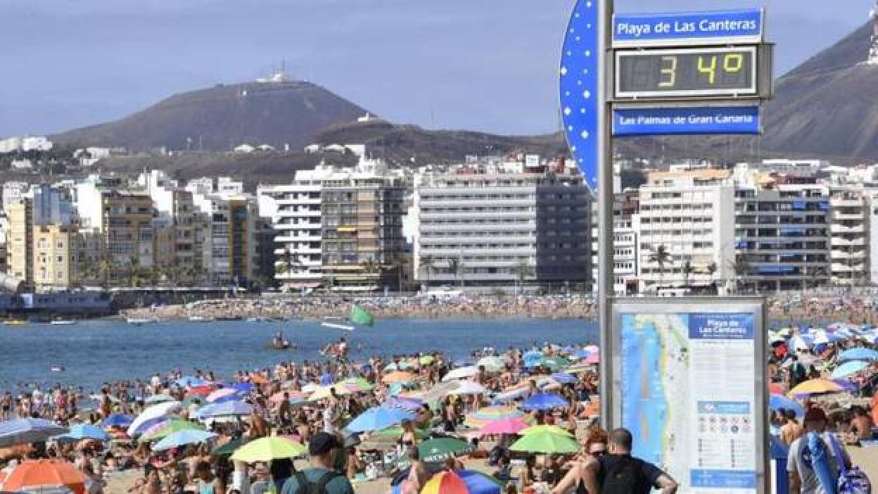 El agosto con menos olas de calor desde 2014 en Canarias