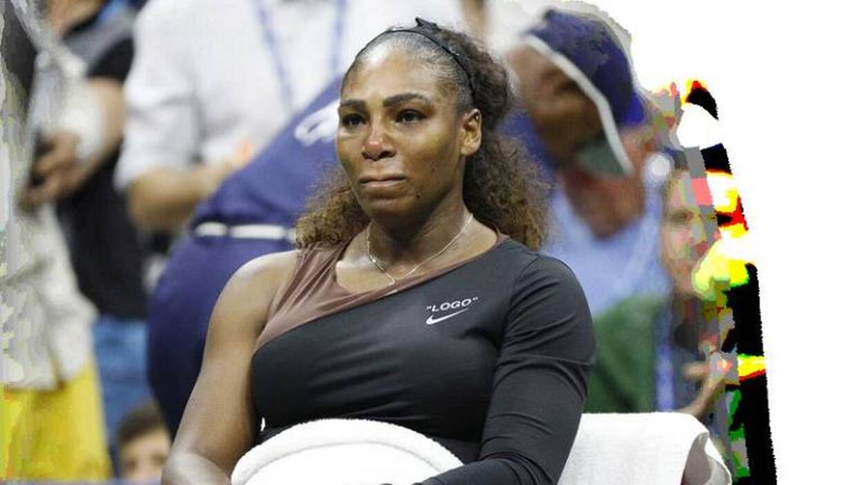 Serena Williams. La caricaturizan de forma sexista y racista