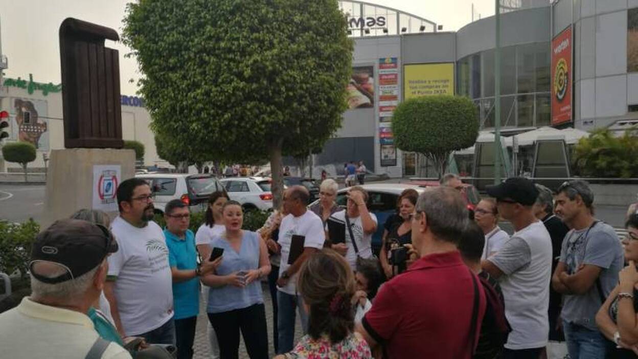 Siete Palmas reactiva la protesta contra el plan de la nueva zona azul