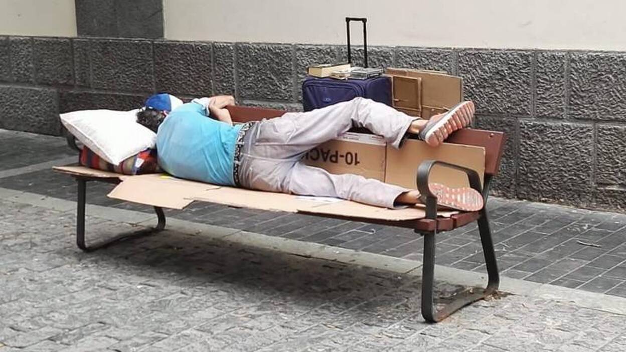 El PP alerta del incremento de personas que duermen al raso