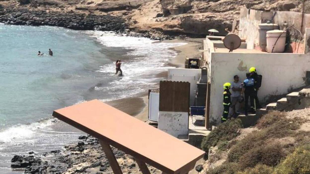 Escape de gas y pequeña explosión en El Cabrón