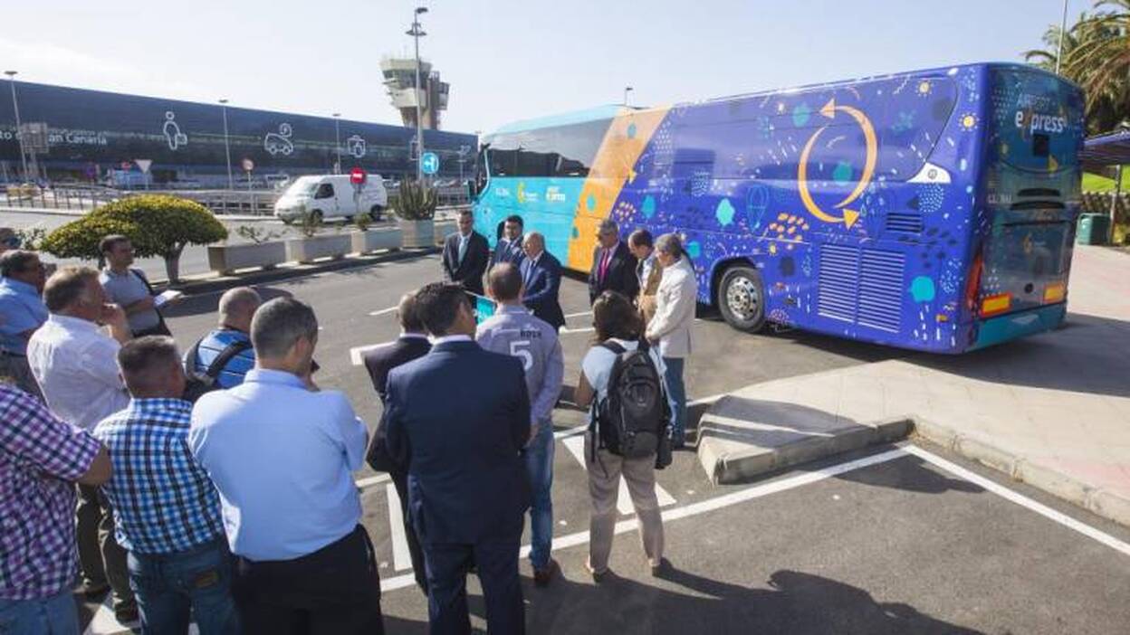 Global renueva las seis guaguas del aeropuerto por 1,7 millones de Global renueva las seis guaguas del aeropuerto por 1,7 millones de