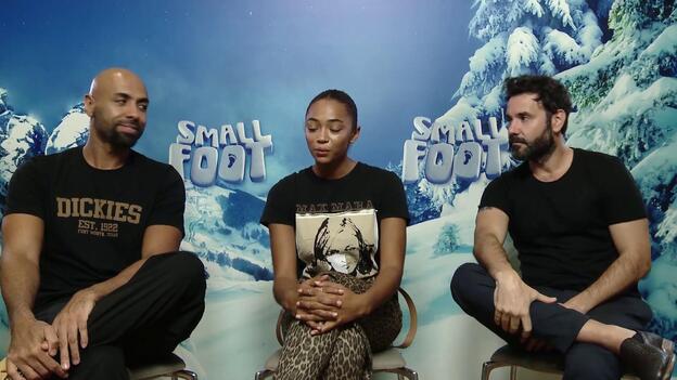 Actores de ‘Smallfoot’ explican qué han aprendido de sus personajes