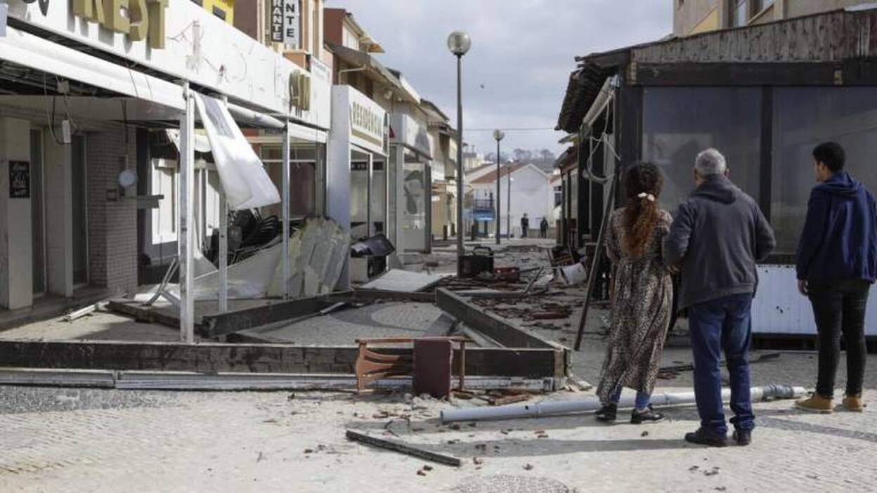 27 heridos en Portugal por ‘Leslie’