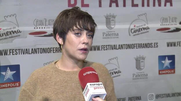 María León en el preestreno de la película ‘Sin Fin’ en Paterna