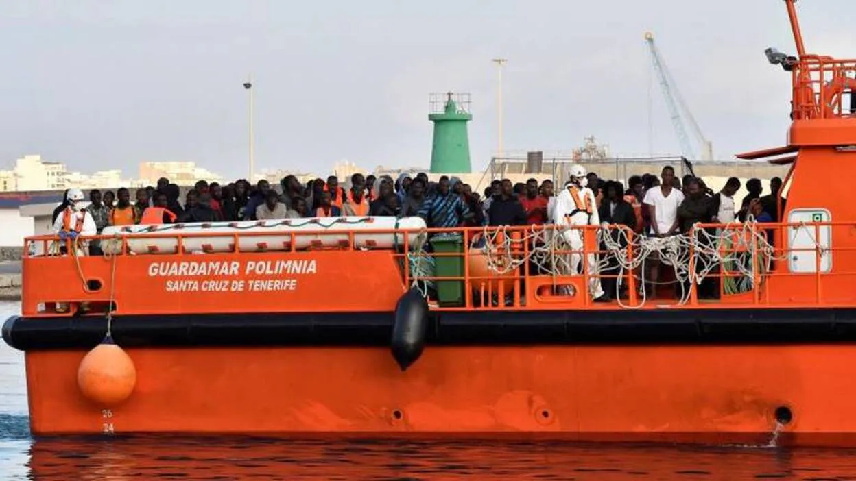 Rescatados 534 inmigrantes en aguas de Alborán y el Estrecho