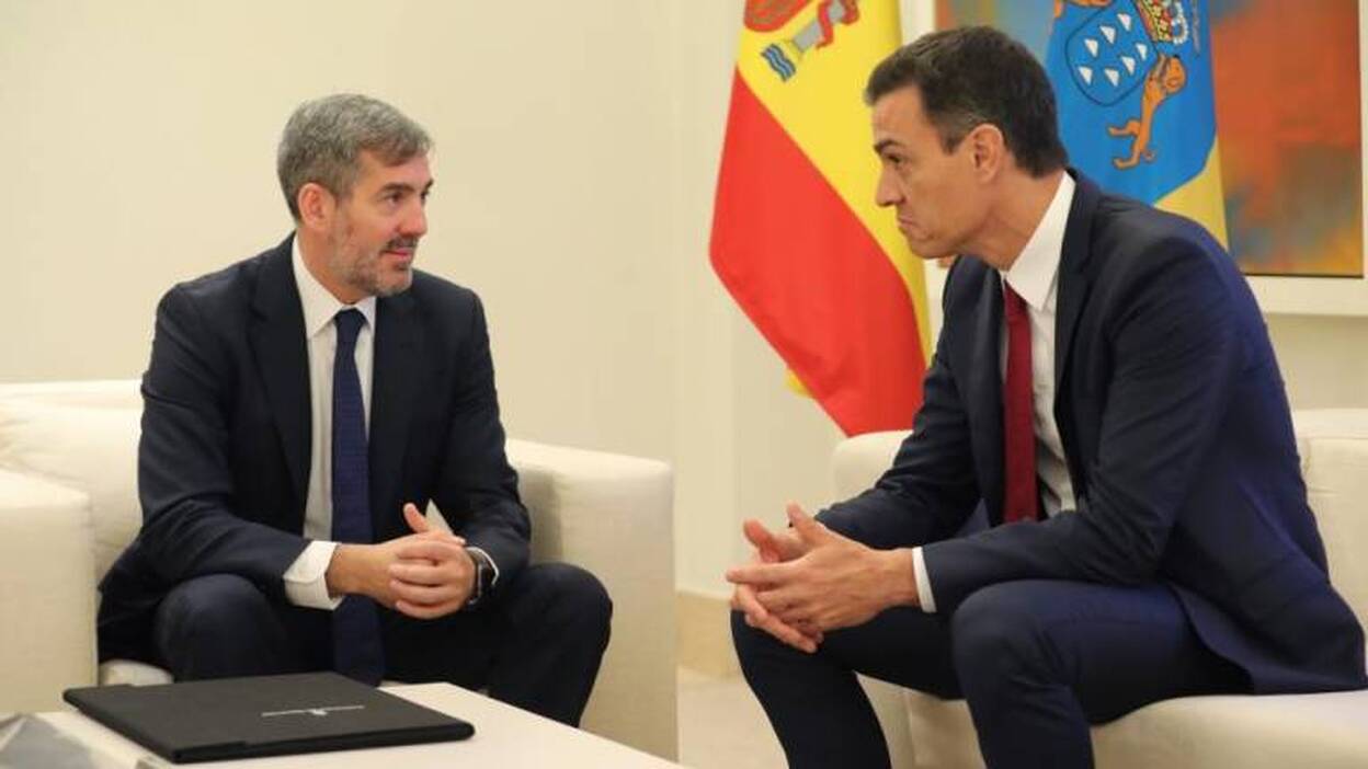 Clavijo anuncia el desbloqueo de la agenda canaria