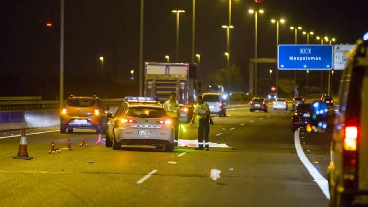 Un operario fallece tras ser atropellado en la GC-1