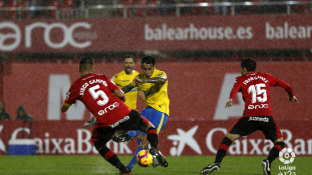 La UD salva el empate en Mallorca (2-2)