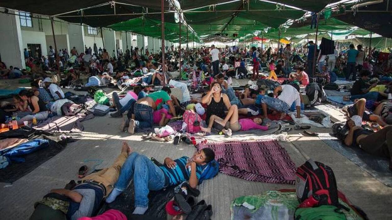 Trump avisa que detendrá caravana de migrantes que viene con "mala gente"