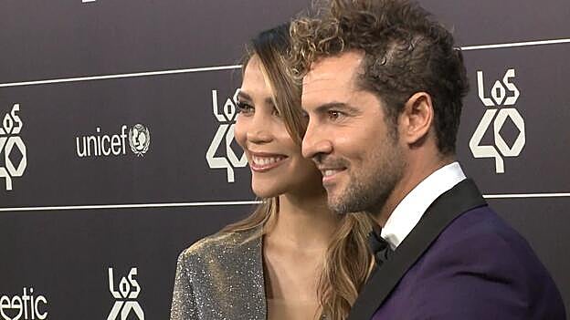Bisbal y Rosanna Zanetti, muy felices