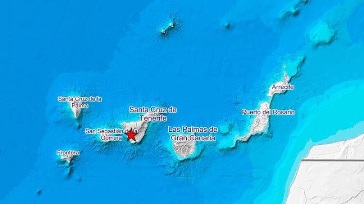 Nuevo terremoto al sur de Tenerife