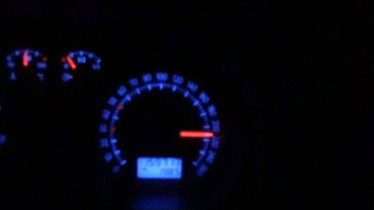 Iba a más de 200 por hora mientras se grababa