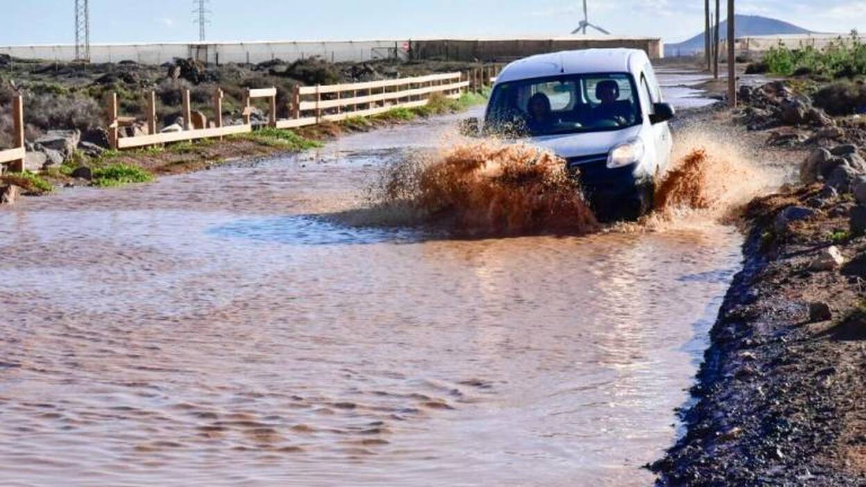 Una tormenta de 27 litros en una hora