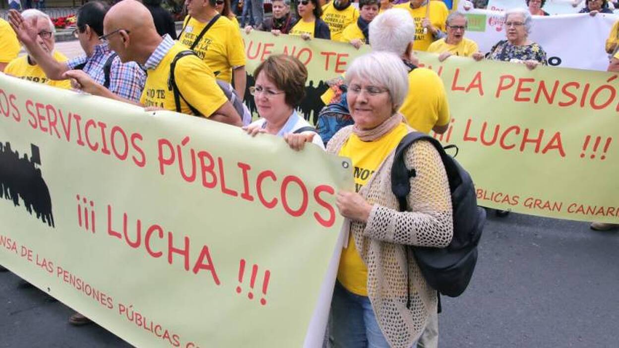 Los pensionistas vuelven a tomar la calle