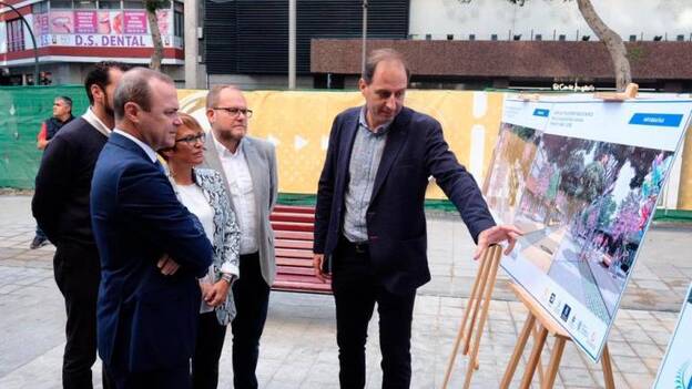 Nueva plataforma única de la MetroGuagua en Mesa y López