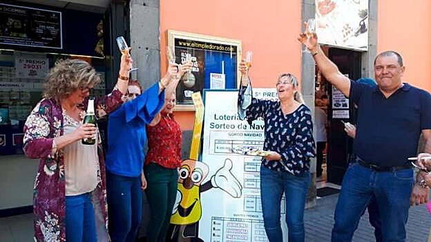 Quinto premio en la capital grancanaria