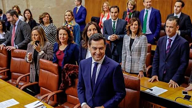 Juanma Moreno, séptimo presidente de la Junta y primero no socialista