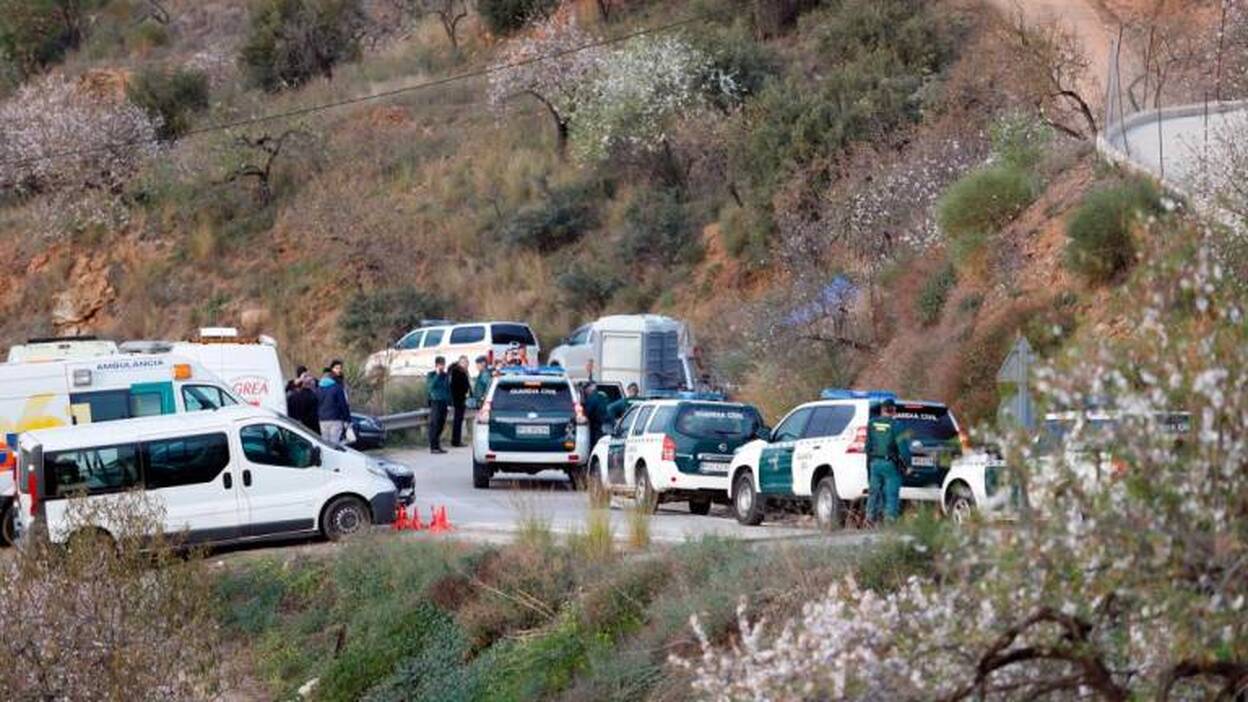Hallan pelo de Julen en el pozo de Totalán