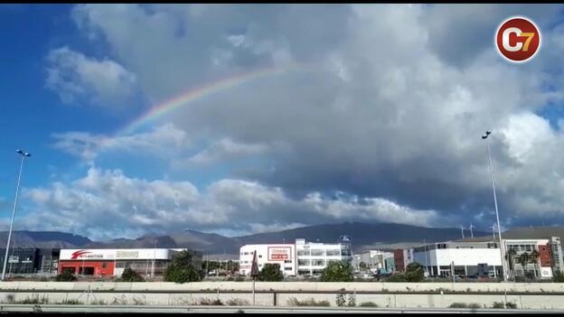 Pocas nubes y mucho viento en el Sur