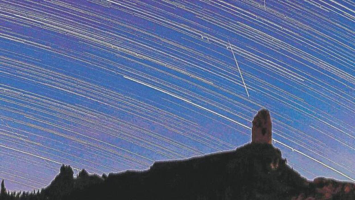 Estrellas fugaces vistas desde las islas