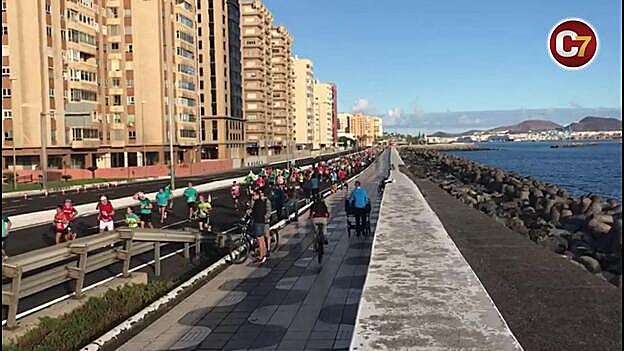 Recta final para los corredores del Maratón
