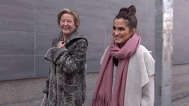 Verdeliss celebra los avances de su hija Miren en el hospital