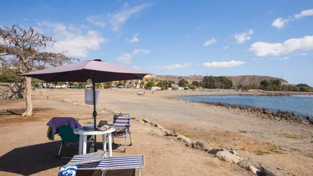 El Perchel necesita de la aportación 1.030 metros cúbicos de arena