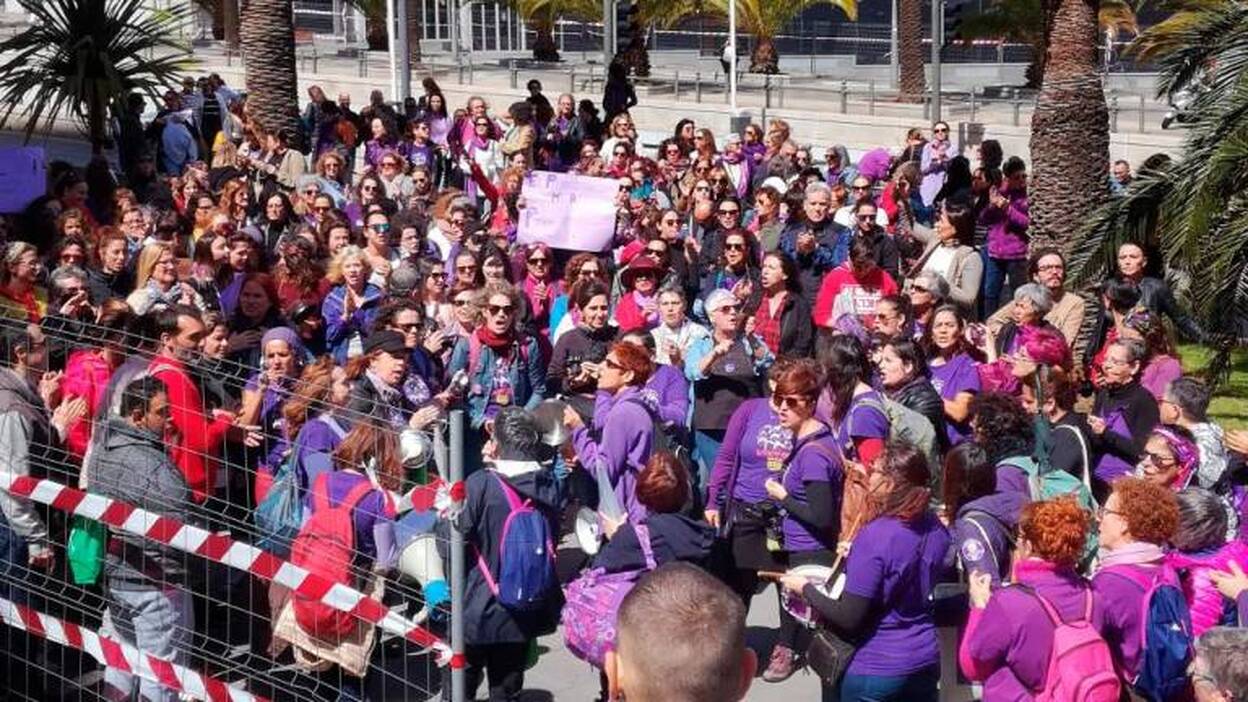 UGT y CCOO aseguran que la huelga de este 8-M iguala o supera la de 2018