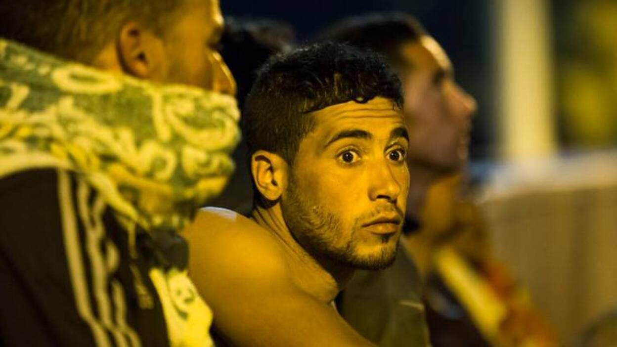 Llega una patera a San Agustín