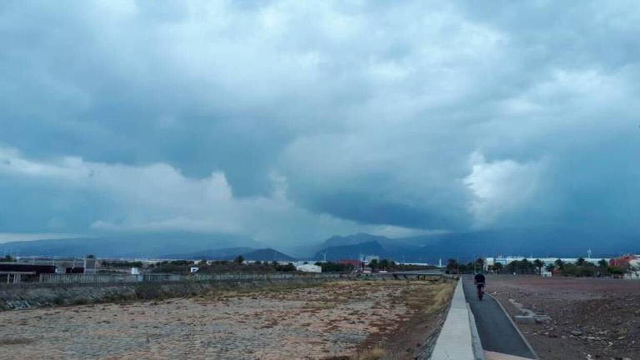 Chaparrones por el este grancanario