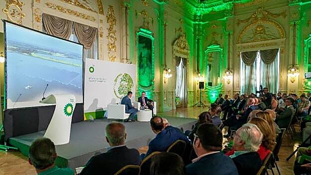 Luis Aires, presidente de BP, participa en el evento ‘BP, ante los retos de la transición energética’ celebrado en Las palmas de Gran Canaria el pasado septiembre de 2018.