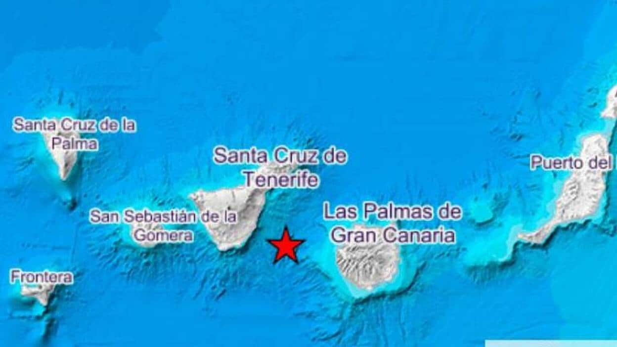 Otro terremoto entre Gran Canaria y Tenerife
