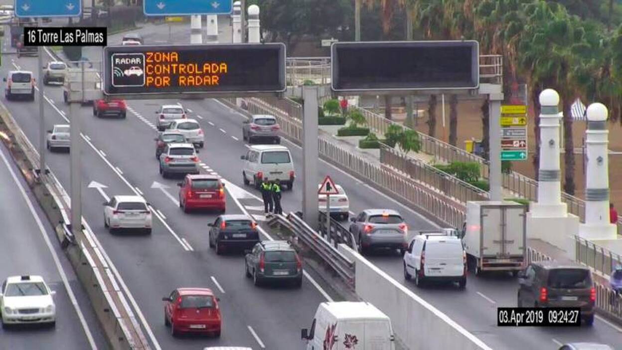 Varios incidentes atascan la autovía marítima