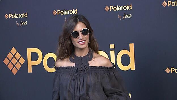 Sara Carbonero presenta su colaboración con Polaroid