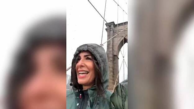 Nuria Roca, de vacaciones en Nueva York