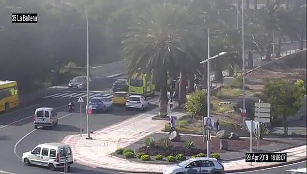 Herido moderado un peatón atropellado en Las Palmas de Gran Canaria