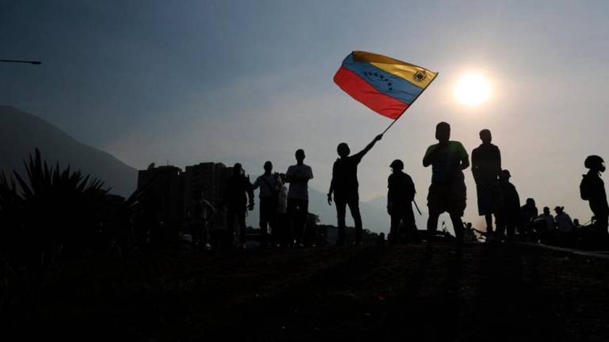 Las imágenes del conflicto en Venezuela