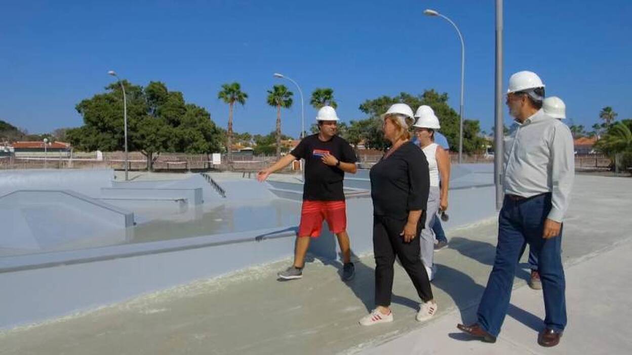 El Skatepark de Maspalomas se prepara para su apertura