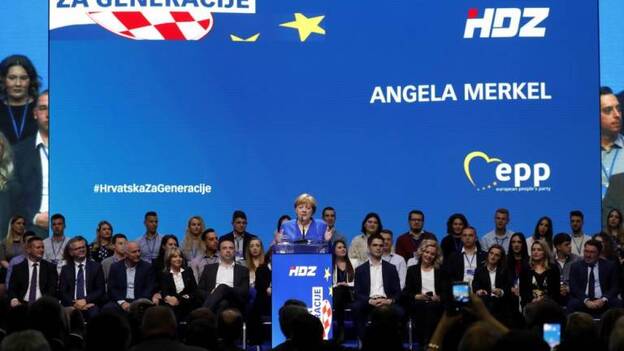 Merkel insta a luchar contra "el nacionalismo que avanza" en Europa