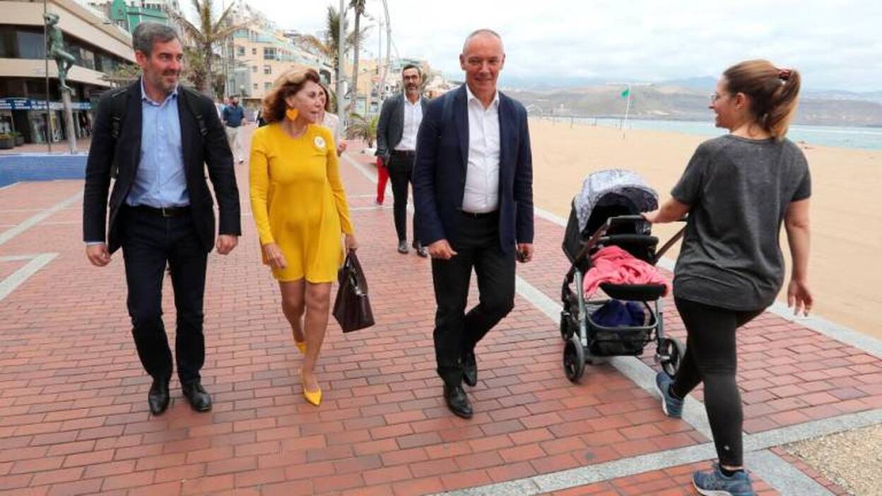 Clavijo espera que el 26M los canarios apuesten por la ilusión y la esperanza