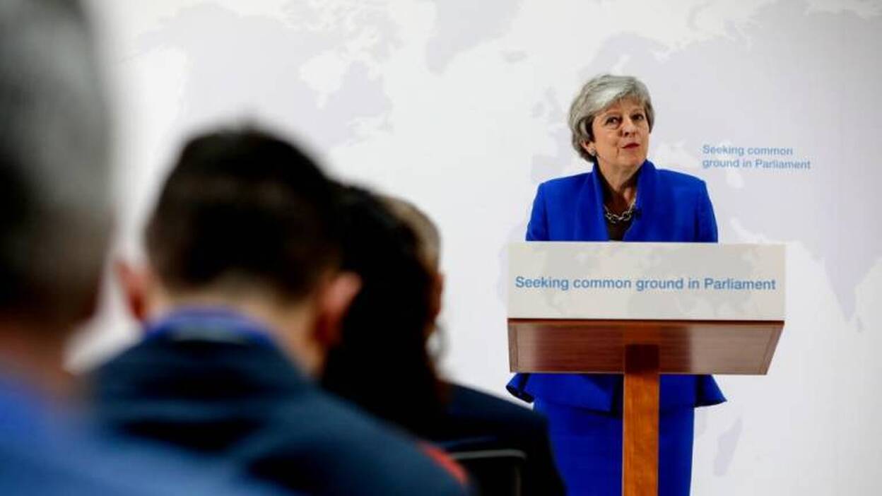 May ofrece a los diputados votar sobre un segundo referéndum del "brexit"